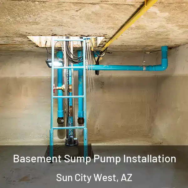  Basement Sump Pump Installation Sun City West, AZ
