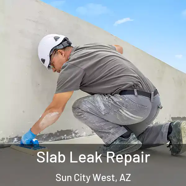  Slab Leak Repair Sun City West, AZ
