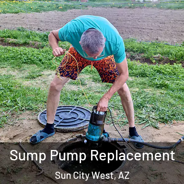  Sump Pump Replacement Sun City West, AZ